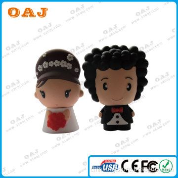 Wedding Gift Bride Groom USB Flash Drive with CE Approvaled